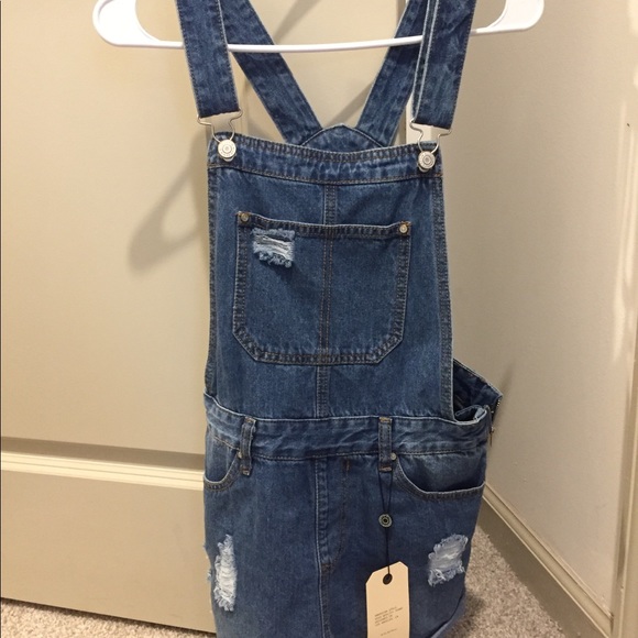 NWT overalls shorts - Picture 1 of 5
